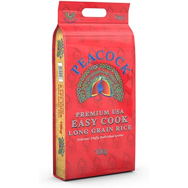 PEACOCK Para boiled Basmati Rice 10kg