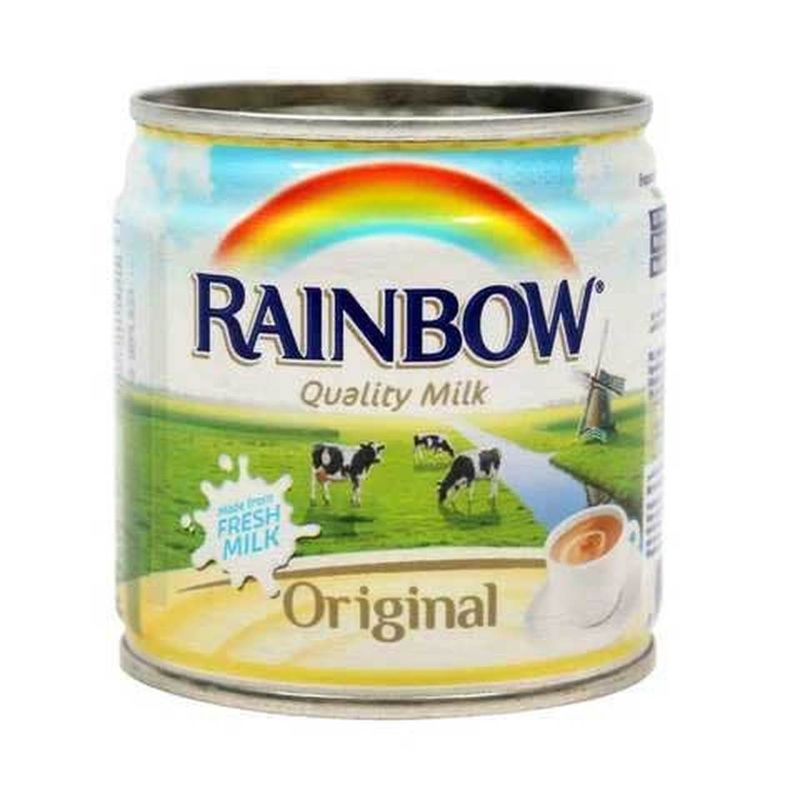 Rainbow Quality Evaporated Milk with Cardamom 48x170 gms