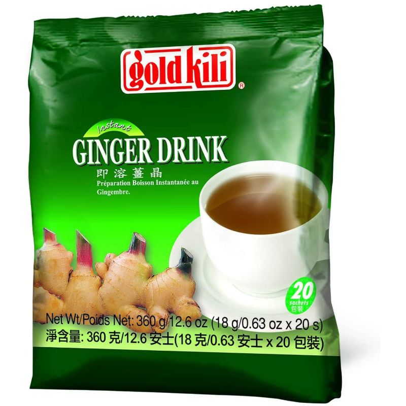 Gold Kili Instant Honey Ginger Drink 24X360g (20 Sachets)