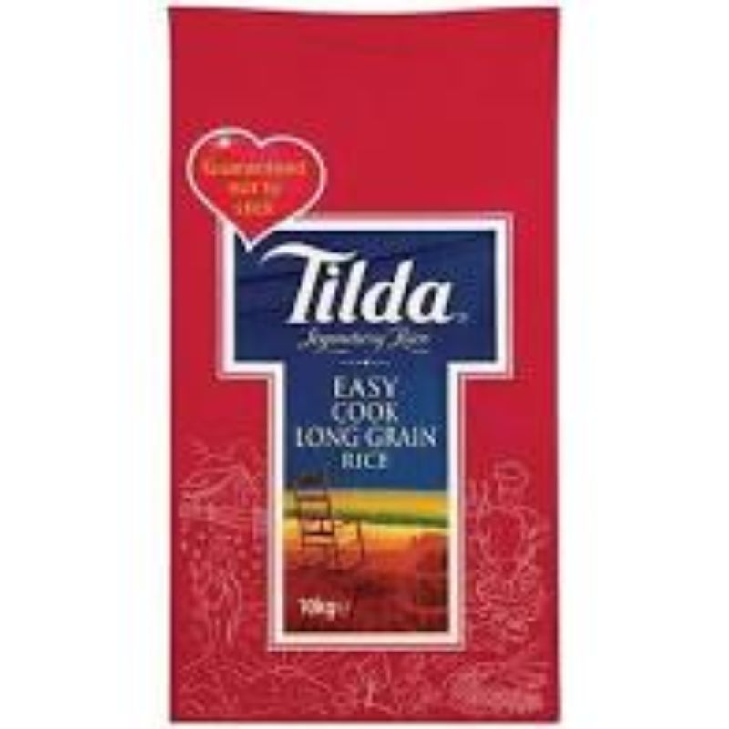 TILDA EASY COOK LONG GRAIN BASMATI RICE 10KG