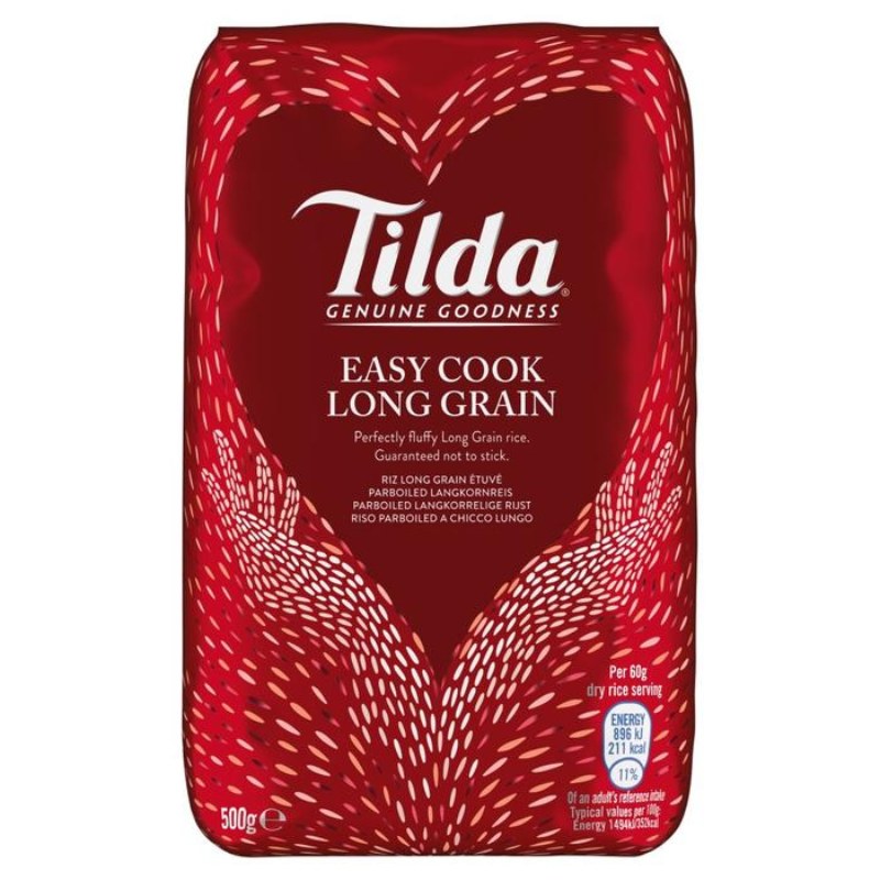 TILDA BASMATI LONG GRAIN 500G  [10X500gms]