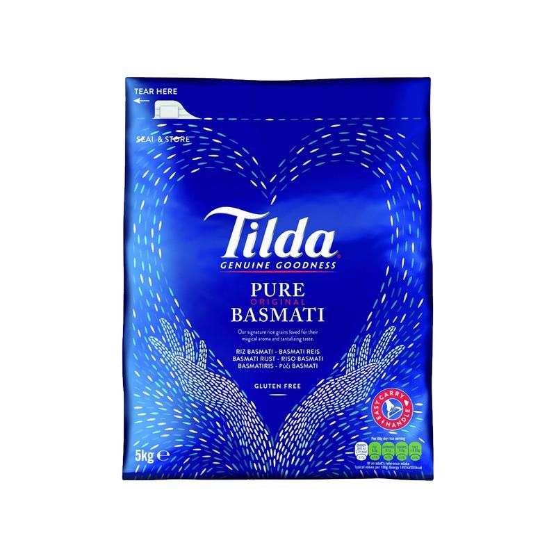 TILDA BASMATI RICE [Case of 1x5kg] – ZandH