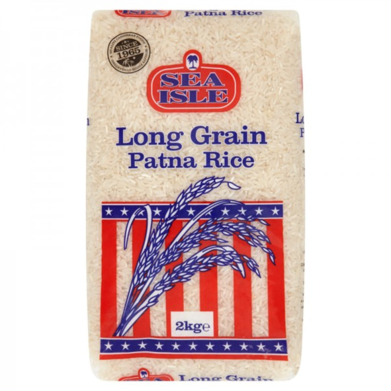 SEA ISLE Long Grain Patna Rice 2kg [6x2kg]