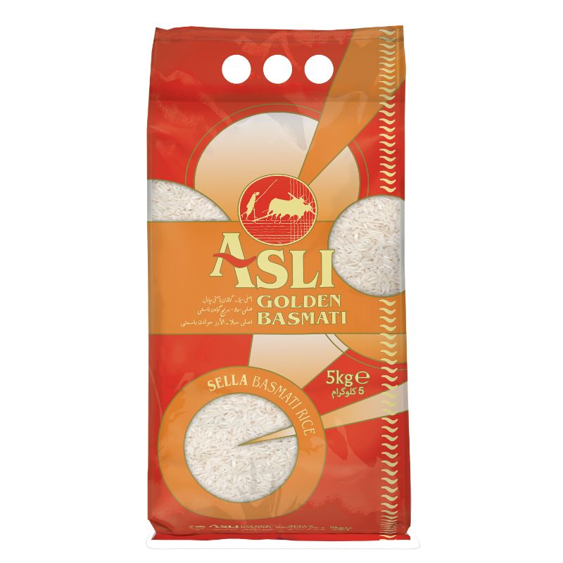ASLI GOLDEN SELLA  Easy Cook Basmati 5kg