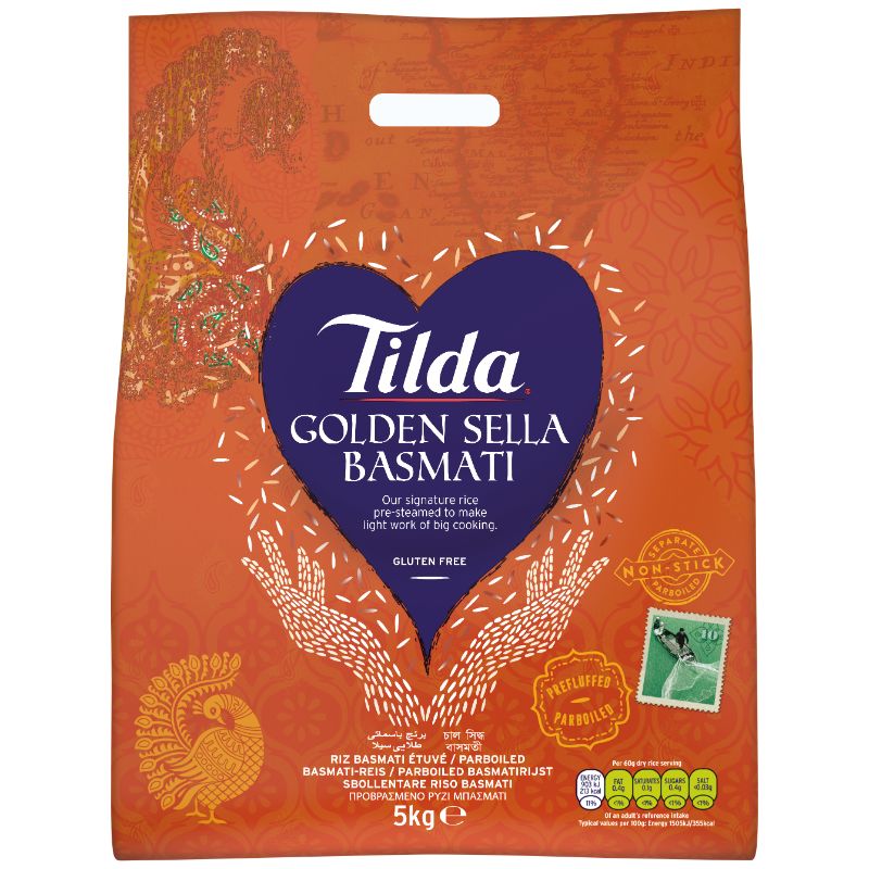 TILDA GOLDEN SELLA Basmati Rice  5kg