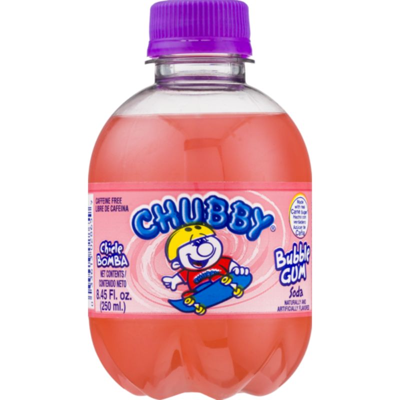Chubby Bubble Gum 24X250 ML