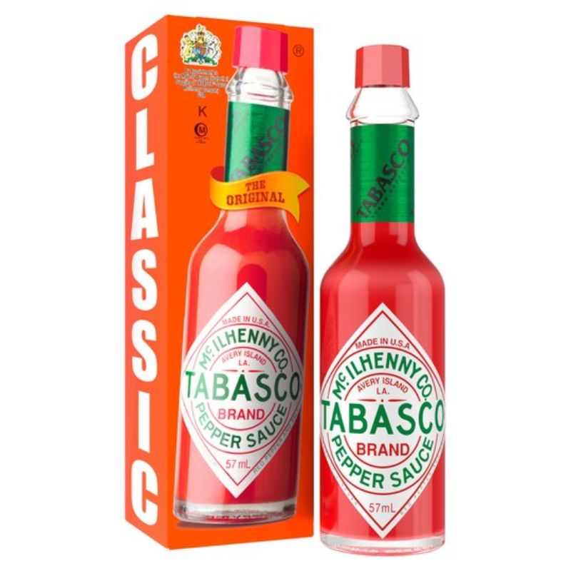 Tabasco Original Red Hot Pepper Sauce 12X57Ml