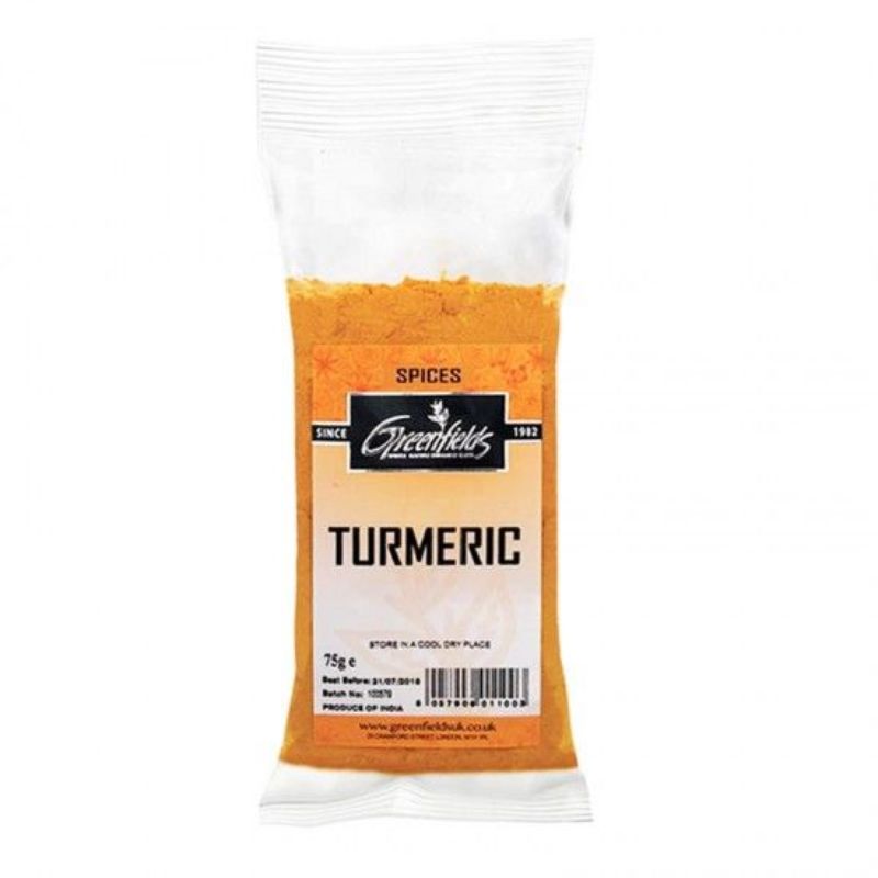 GREENFIELD'S Tumeric Powder 75g [12x75g]