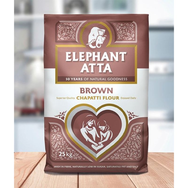 Elephant Atta Brown Chapati Atta Flour-10Kg