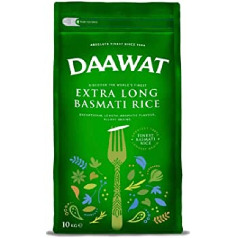 Daawat Extra Long Basmati Rice - 10kg