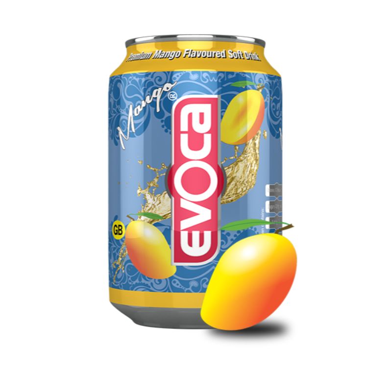 Evoca Mango Soft Drink Can [24x330ml]