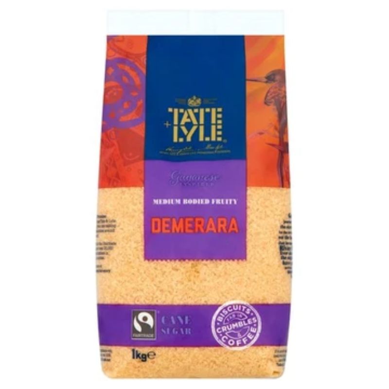 Tate & Lyle Demerara Sugar 1kg [15x1kg]