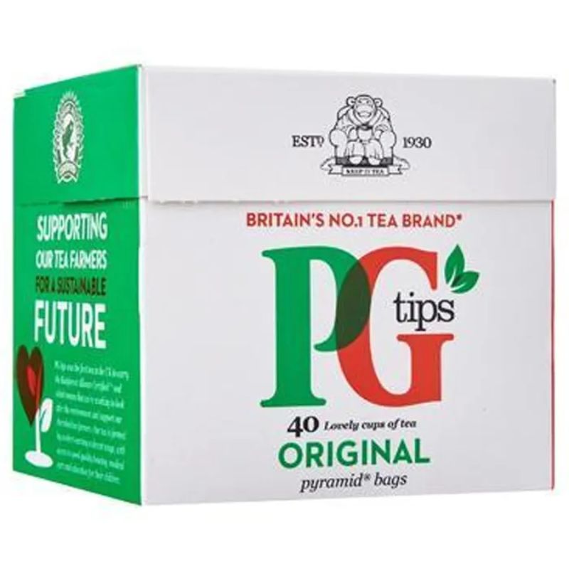 Pg Tips 40S Pyramid Teabags 116gms
