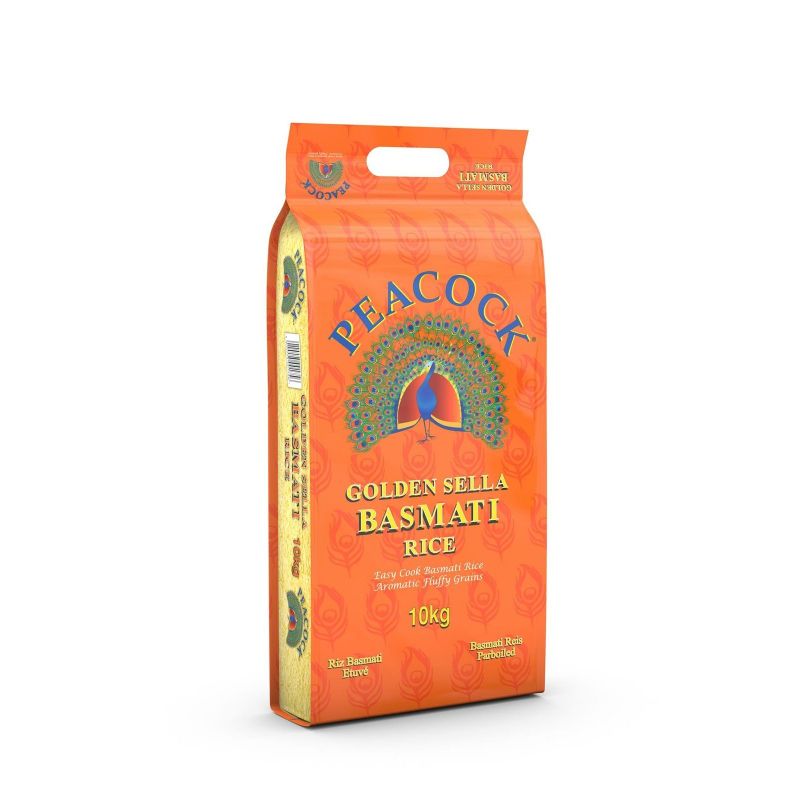 PEACOCK GOLDEN Sella Basmati Rice 10kg
