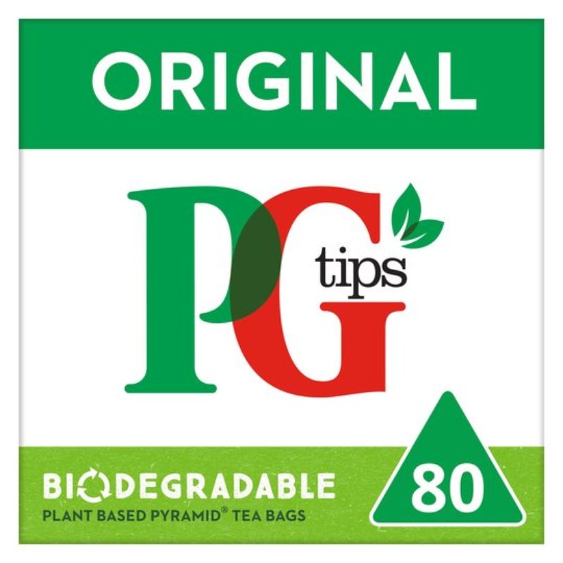 Pg Tips 80S Pyramid Teabags 232gms