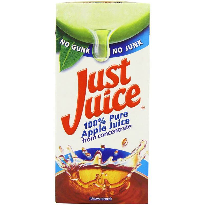 Just Juice Apple Juice 1 Litre (Pack of 8)