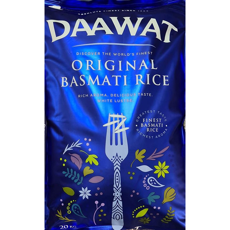 Daawat Original Basmati Rice 20kg