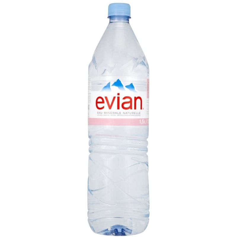 Evian Natural Mineral Water [12x1.5ltr ]