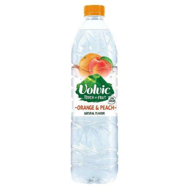 Volvic Touch of Fruits orange- [6x1.5ltr]