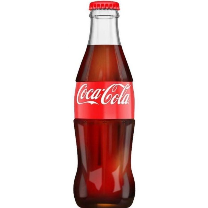 Coca Cola Arabic Glass Coke Bottles 330ml X 24