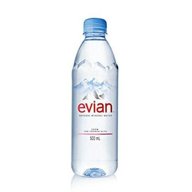 Evian Natural Mineral Water [24x50cl]