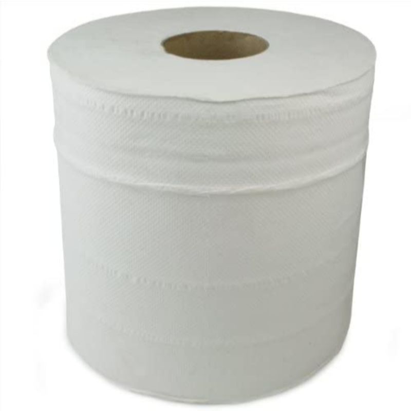 White Roll Centrefeed Good Quality (Pack 6)