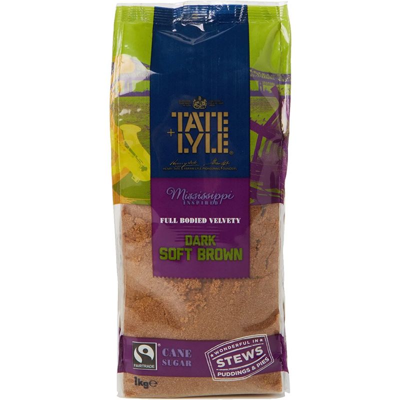 Tate and Lyle Fairtrade Dark Soft Brown Sugar 1kg  [10x1kg]