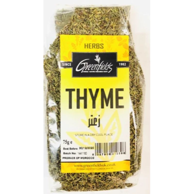 Greenfield's Thyme 75g [8x75g]