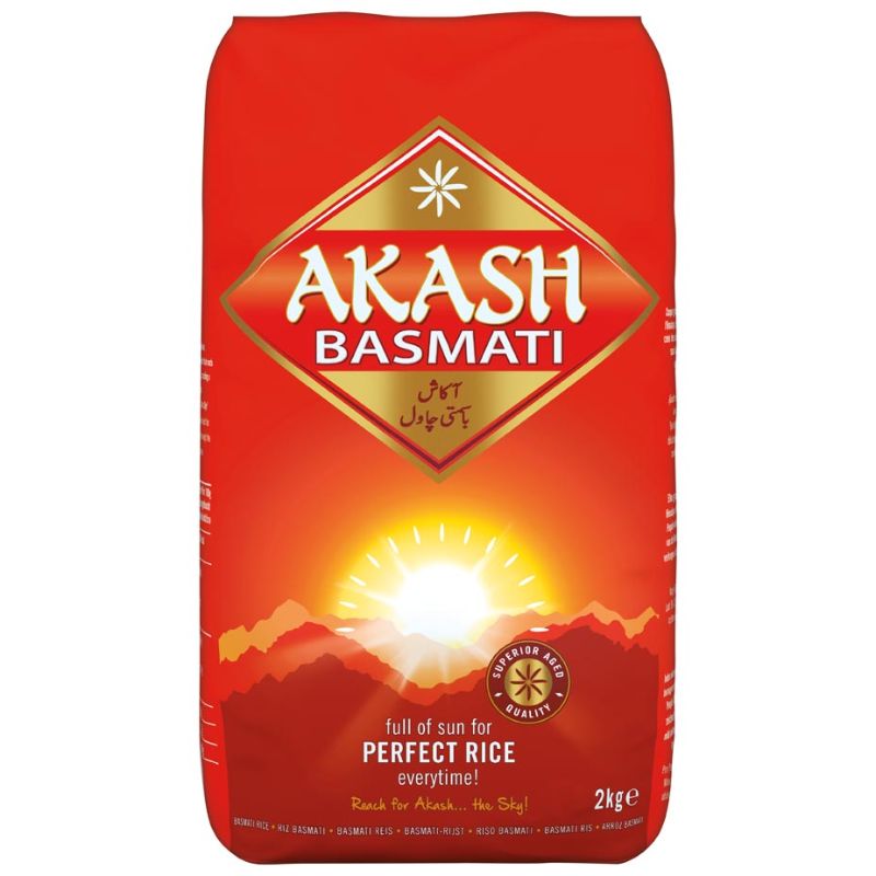 AKASH Basmati Rice 2kg [4x2kg]