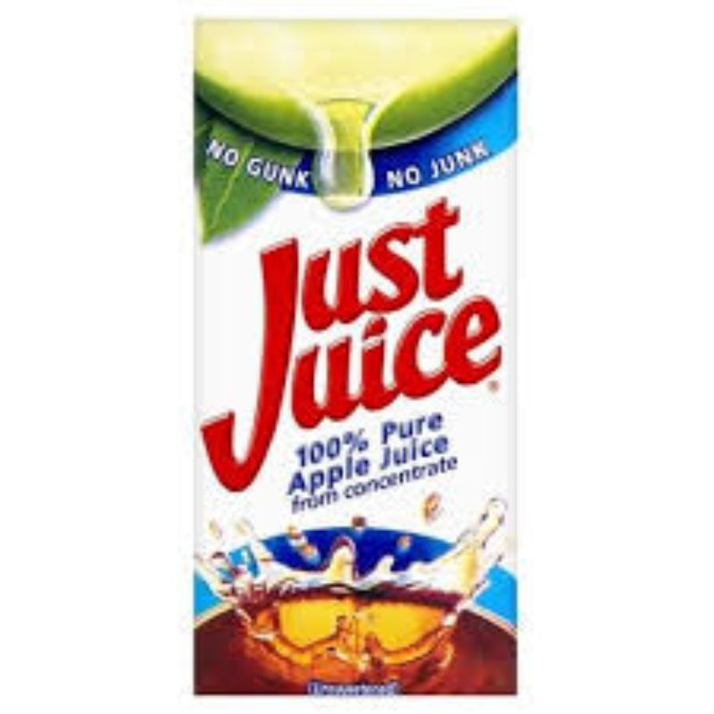 Just Juice Apple Juice 200 ml (Pack of 24)
