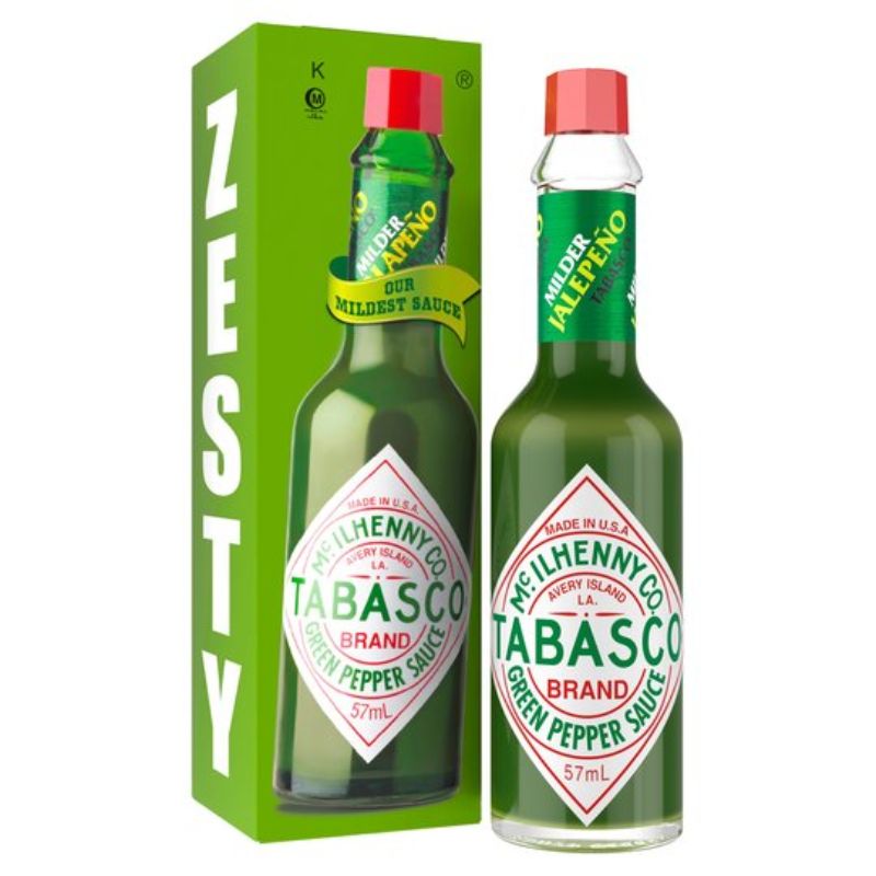 Tabasco Original Green Pepper Sauce 12X57Ml