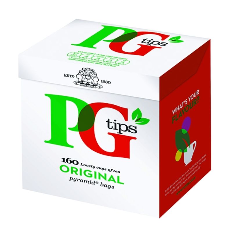 Pg Tips 160S Pyramid Teabags 464gms