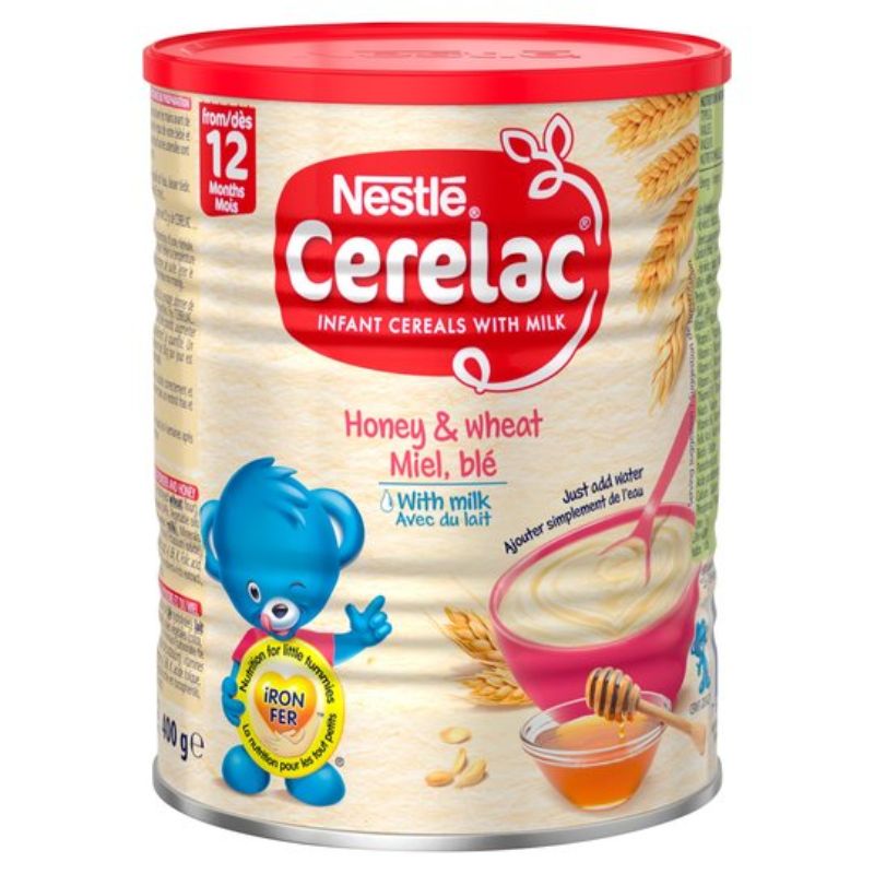 Nestle Cerelac Honey & Wheat 400gms [24x400gms]