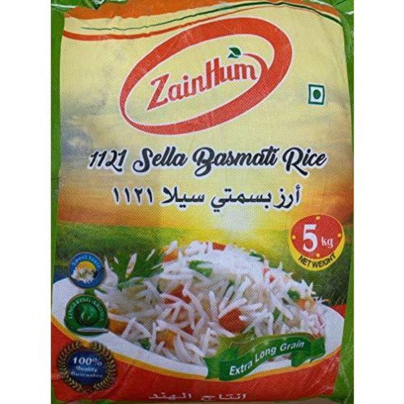 Zain Hum Sella Basmati Rice 5Kg