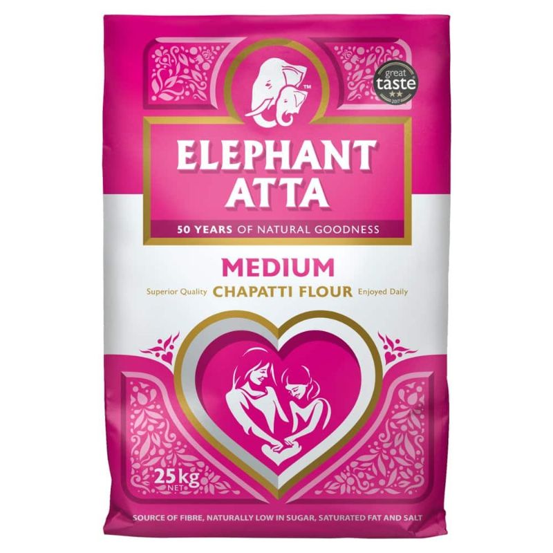 Elephant Atta Medium Chapatti Flour-25kgs