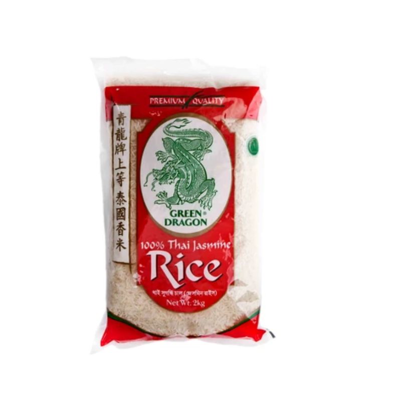 GREEN DRAGON AAA JASMINE RICE 2Kg [6x2kg]