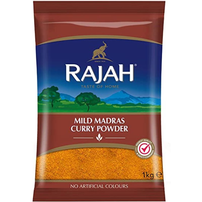 Rajah Mild Madras Curry Powder [Case of 6 X 1kg]