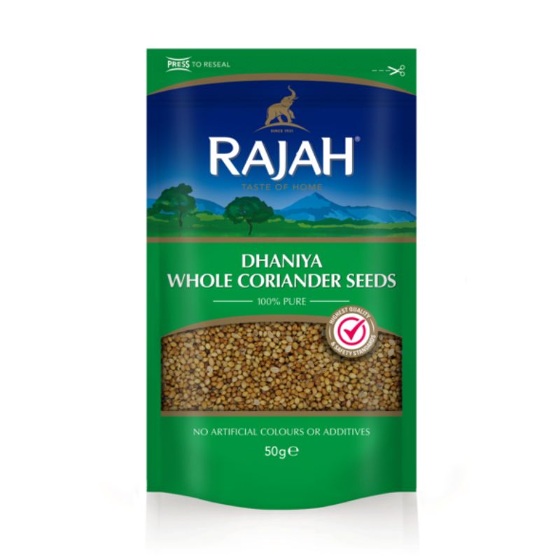 Rajah Whole Dhaniya [ Case of 10 x 50g ]