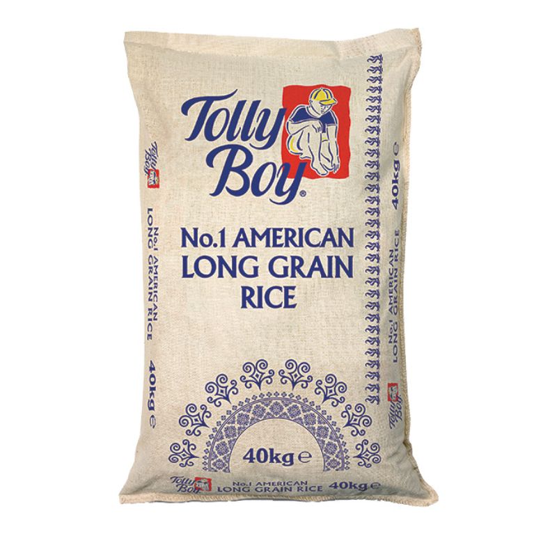 TOLLY BOY American Long Grain 40kg – Hessian