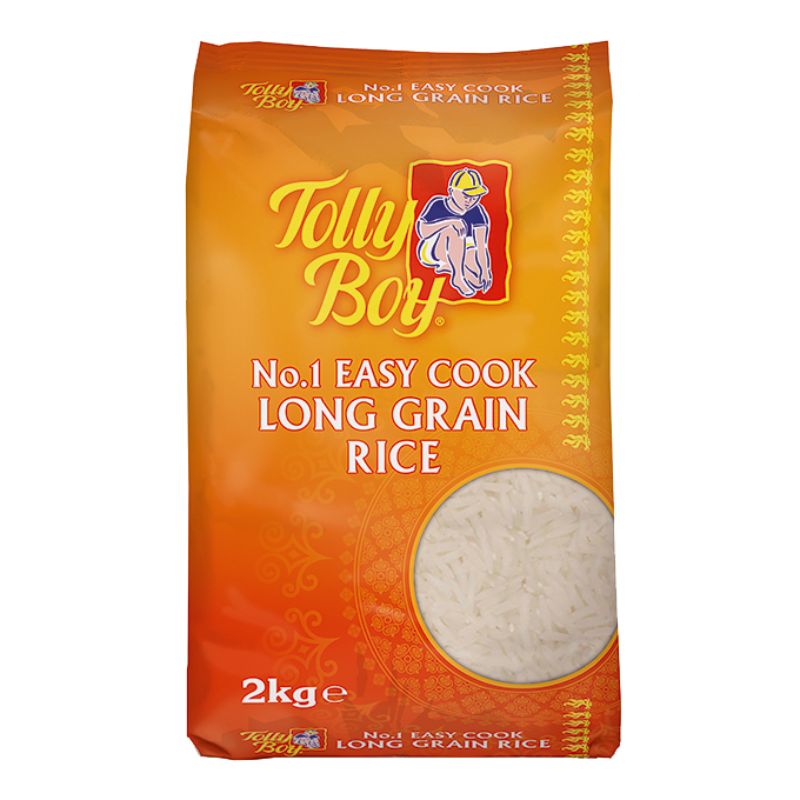 TOLLY BOY Easy Cook Long Grain 2kg [6x2kg]