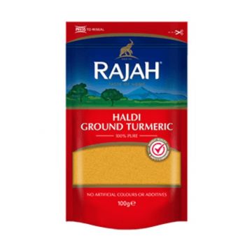 Rajah Ground  Haldi [Case of  10x100g]