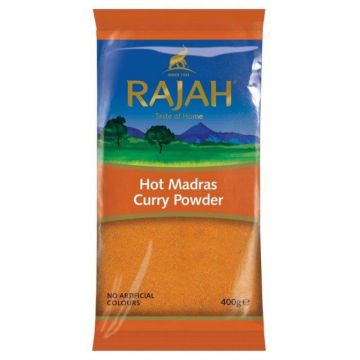 Rajah Hot Madras Curry Powder [Case of 10x400g]