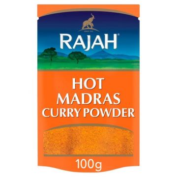 Rajah Hot Madras Curry Powder [Case Of10x100g]