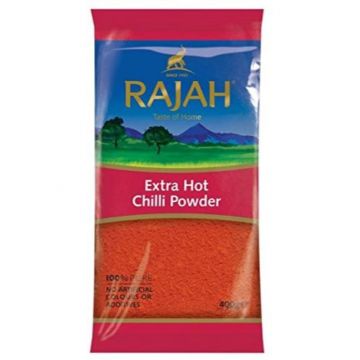 Rajah Extra Hot Chilli Powder [Case of 10x400g]