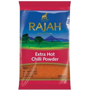 Rajah Extra Hot Chilli Powder [Case Of10x100g]