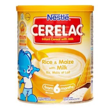 Nestle Cerelac Maize & Rice 400gms [24X400gms]