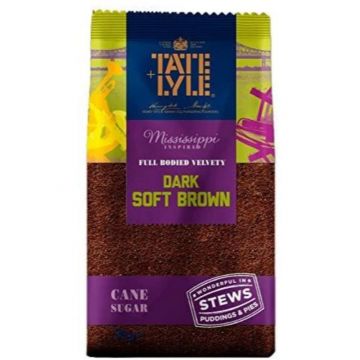 Tate And Lyle Sugars Dark Brown Sugar 1Kg [10x1kg]