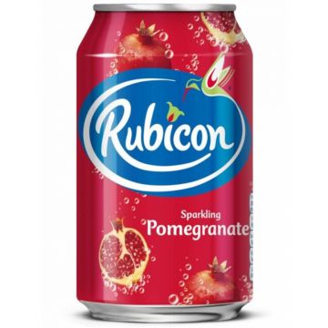 Rubicon Sparkling  Pomegranate Drink Can [24x330ml][ Price Marked]