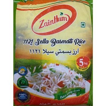  Zain Hum Sella Basmati Rice 5Kg