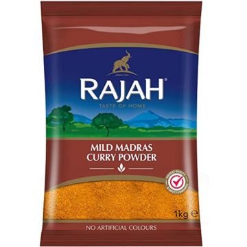 Rajah Mild Madras Curry Powder [Case of 6 X 1kg]